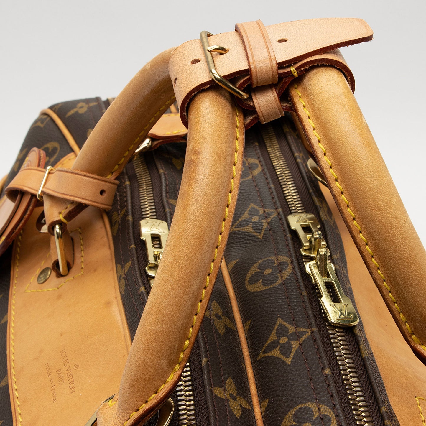 Louis Vuitton Vintage Monogram Canvas Alize 24 Heures Weekender (SHF-6SBvm7)