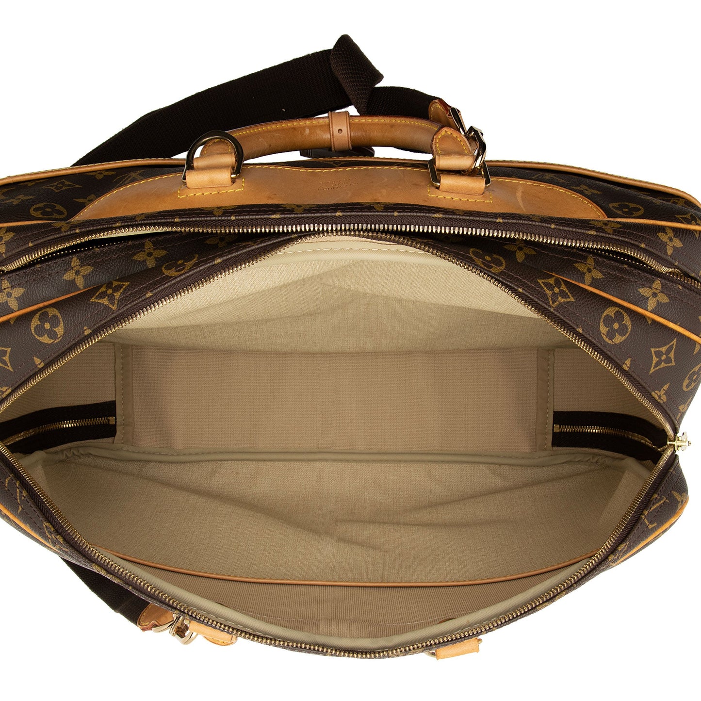 Louis Vuitton Vintage Monogram Canvas Alize 24 Heures Weekender (SHF-6SBvm7)
