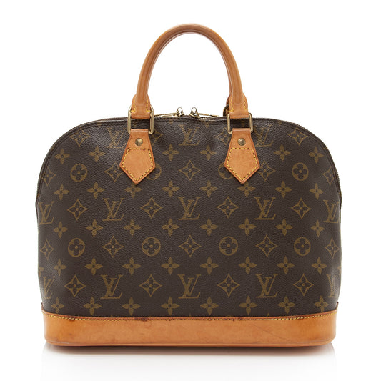 Louis Vuitton Vintage Monogram Canvas Alma PM Satchel -  (SHF-kGVhHn)
