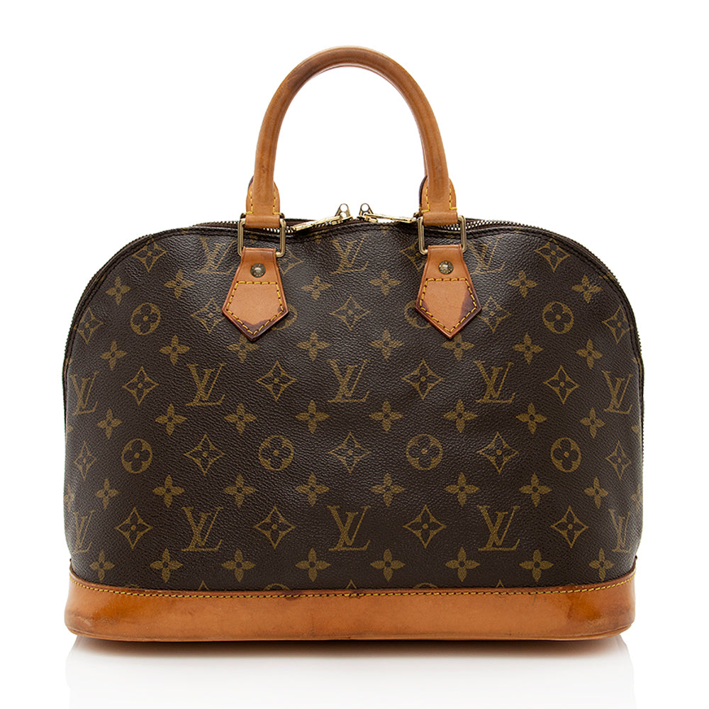 Louis Vuitton Vintage Monogram Canvas Alma PM Satchel -  (SHF-18624)