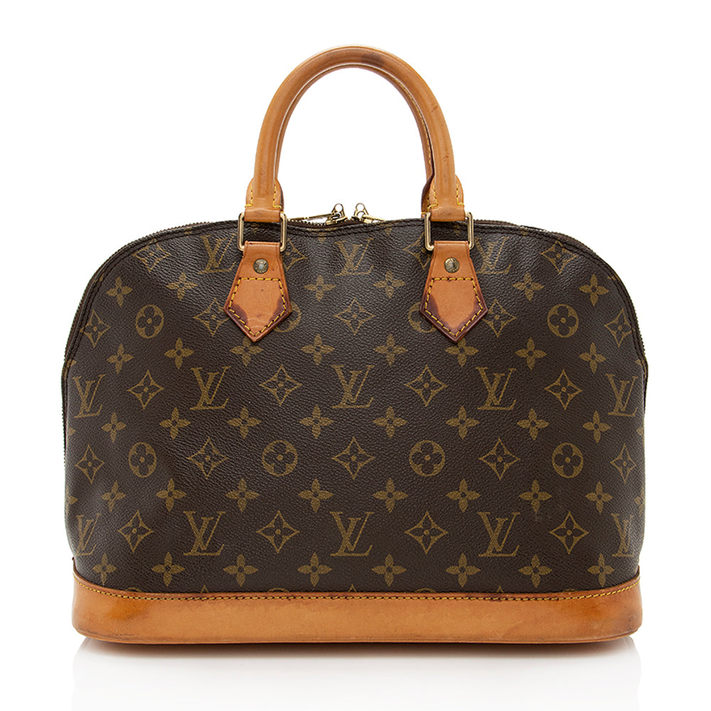 Louis Vuitton Vintage Monogram Canvas Alma PM Satchel -  (SHF-18624)