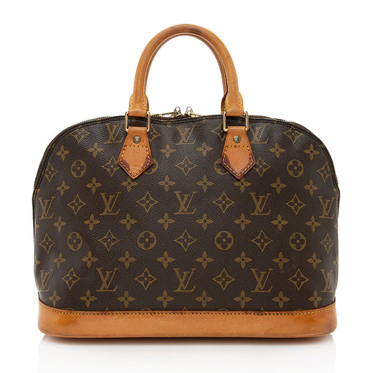 Louis Vuitton Vintage Monogram Canvas Alma PM Satchel -  (SHF-18624)