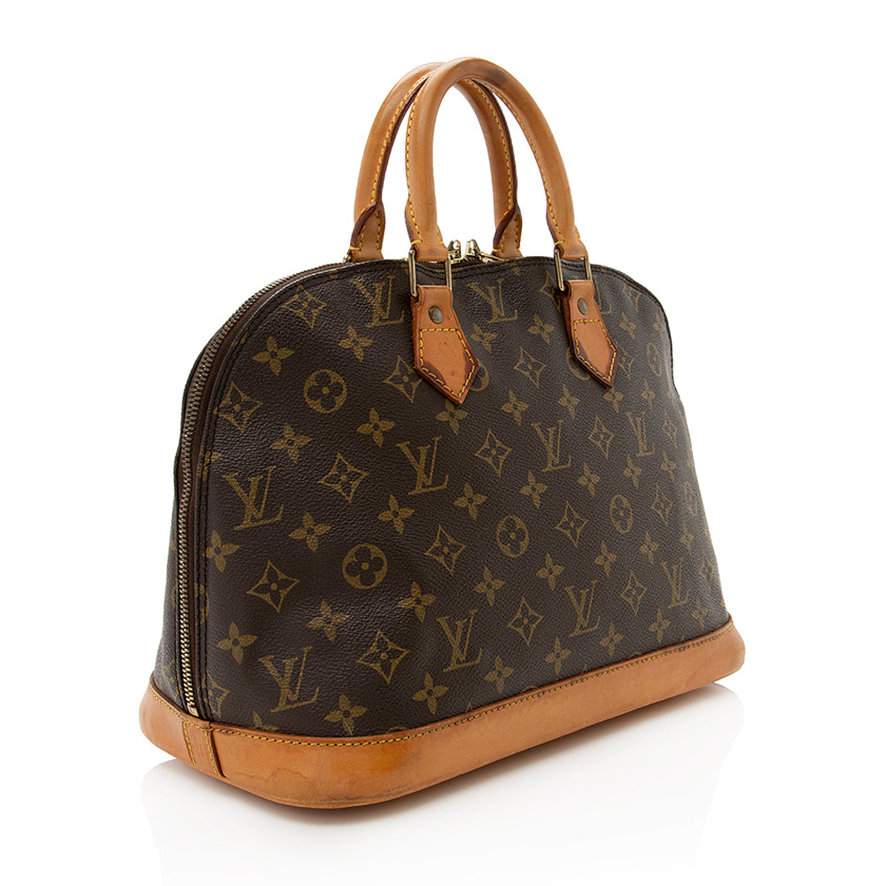Louis Vuitton Vintage Monogram Canvas Alma PM Satchel -  (SHF-18624)