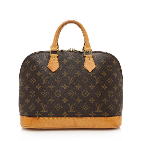 Louis Vuitton Vintage Monogram Canvas Alma PM Satchel -  (SHF-16379)