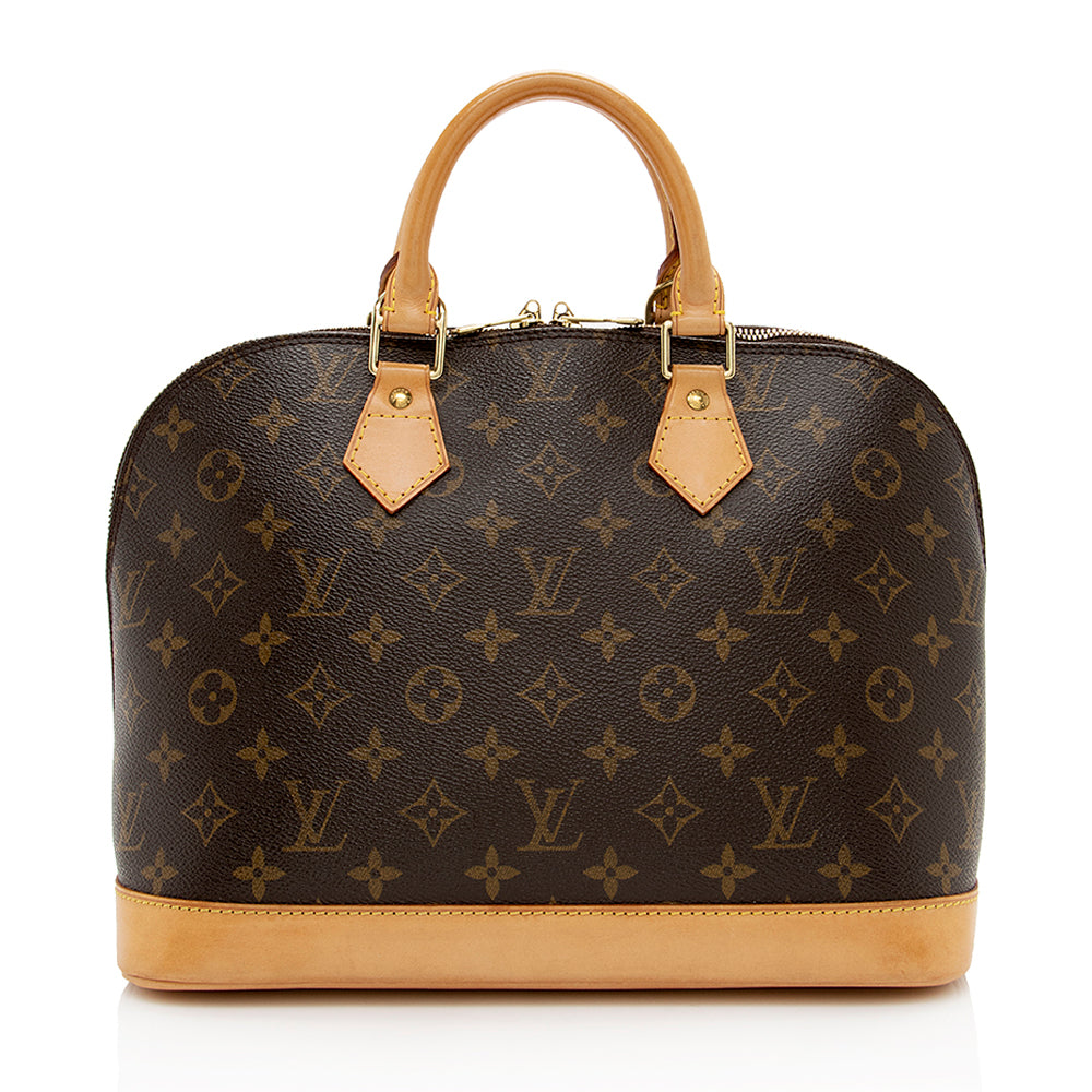 Louis Vuitton Vintage Monogram Canvas Alma PM Satchel (SHF-16874)