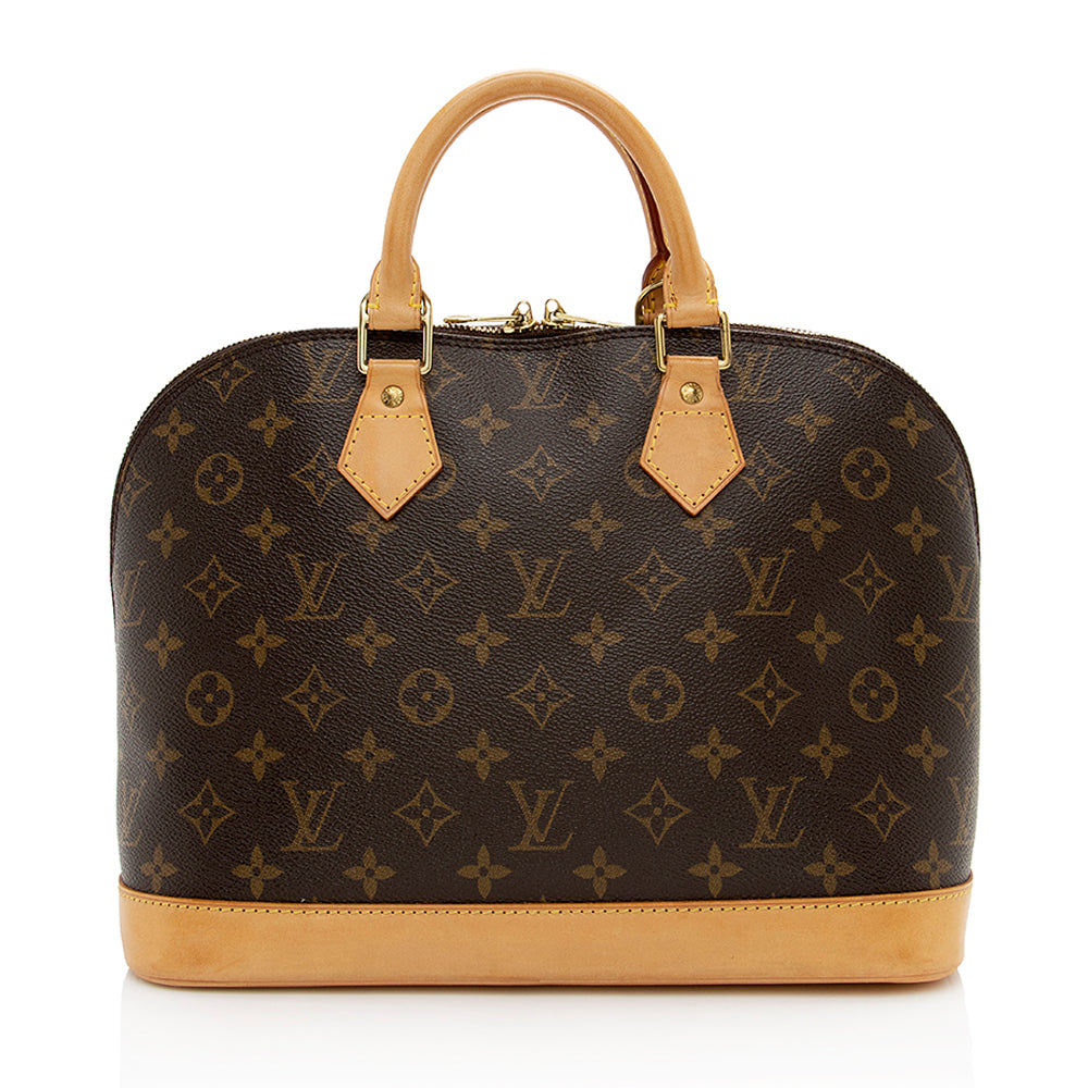 Louis Vuitton Vintage Monogram Canvas Alma PM Satchel (SHF-16874)