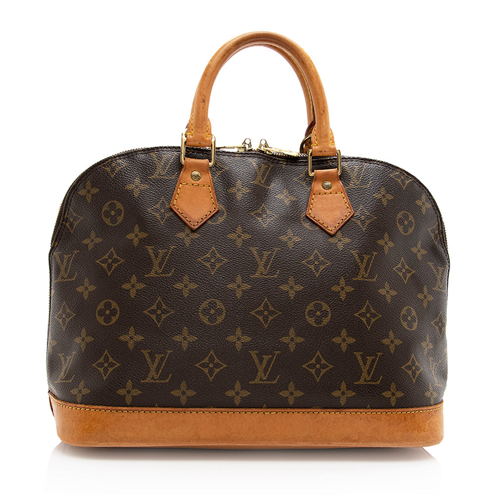 Louis Vuitton Vintage Monogram Canvas Alma PM Satchel (SHF-18559)