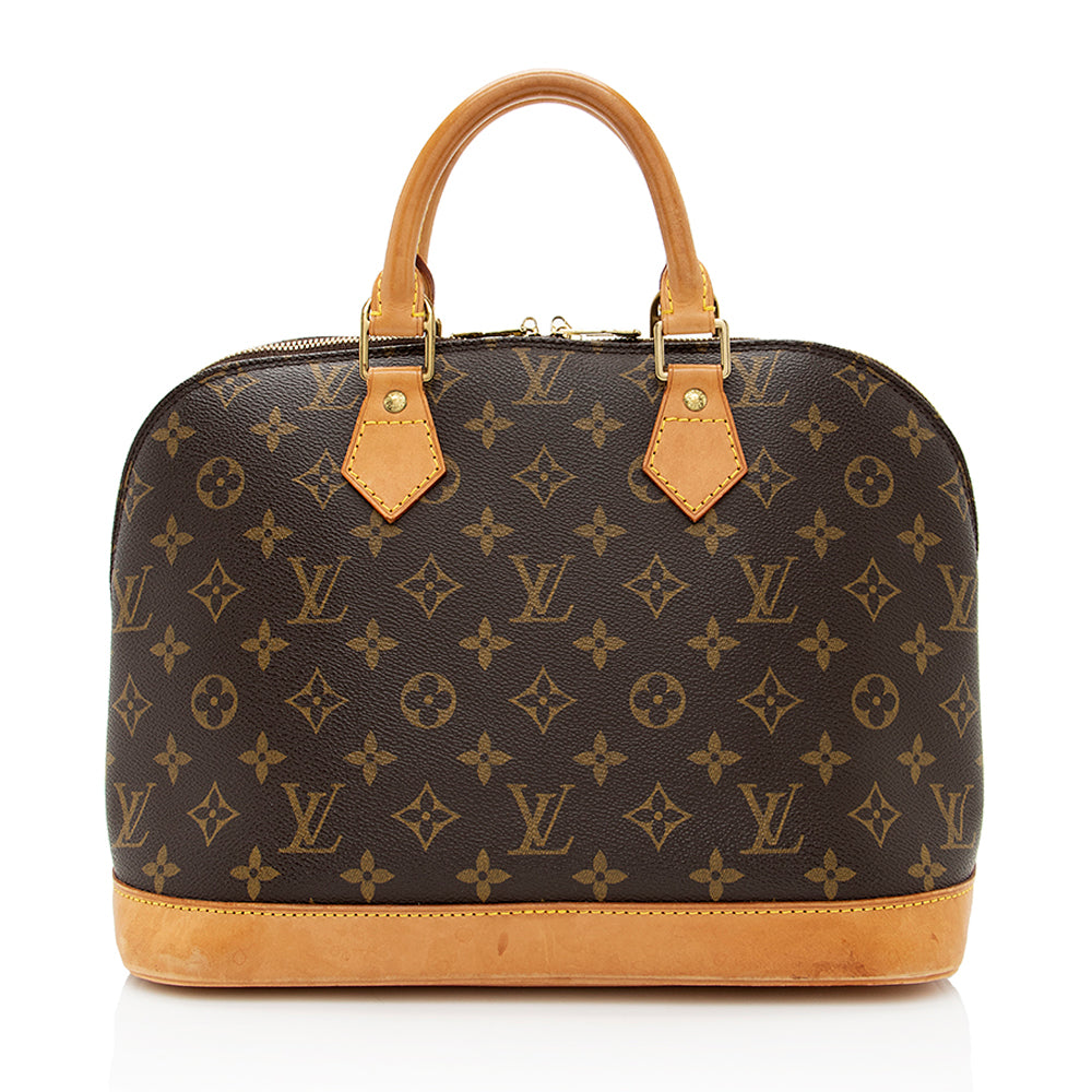 Louis Vuitton Vintage Monogram Canvas Alma PM Satchel (SHF-19119)