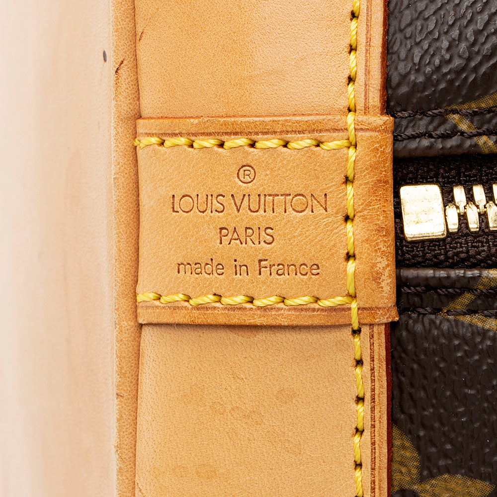 Louis Vuitton Vintage Monogram Canvas Alma PM Satchel (SHF-19119)