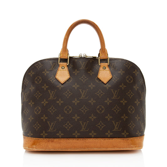 Louis Vuitton Vintage Monogram Canvas Alma PM Satchel -  (SHF-19668)