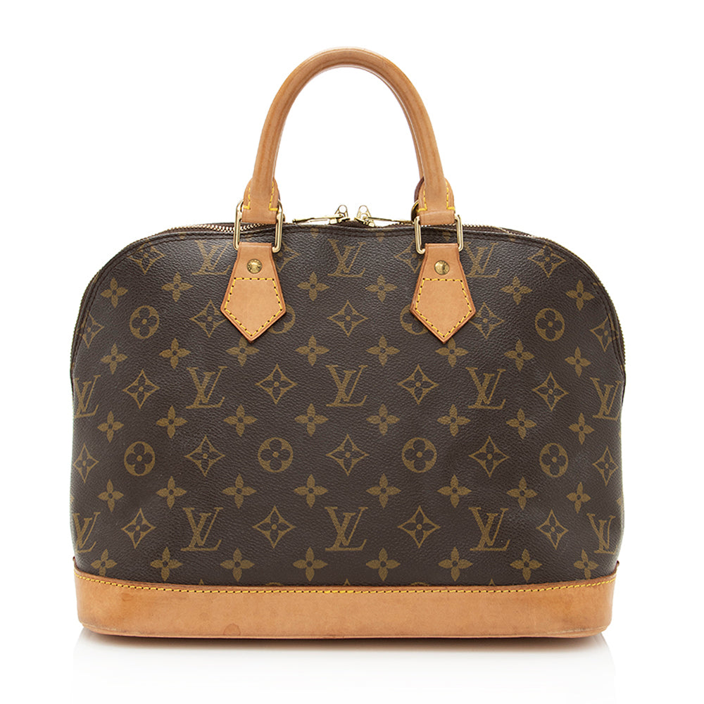 Louis Vuitton Vintage Monogram Canvas Alma PM Satchel -  (SHF-19751)