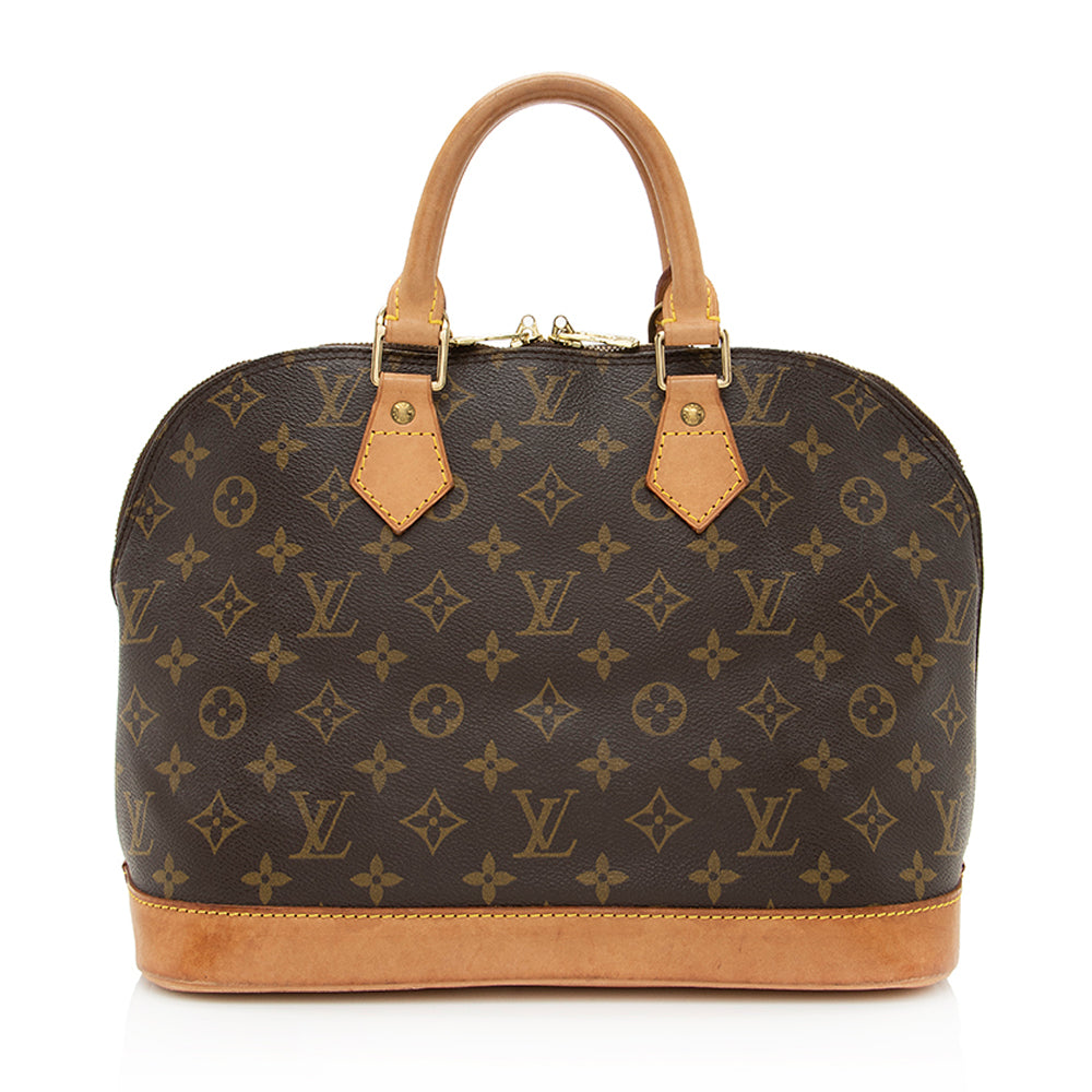 Louis Vuitton Vintage Monogram Canvas Alma PM Satchel -  (SHF-19751)