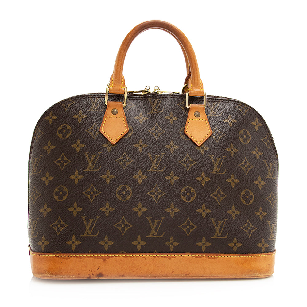 Louis Vuitton Vintage Monogram Canvas Alma PM Satchel -  (SHF-20140)