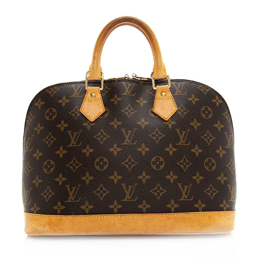 Louis Vuitton Vintage Monogram Canvas Alma PM Satchel -  (SHF-20153)