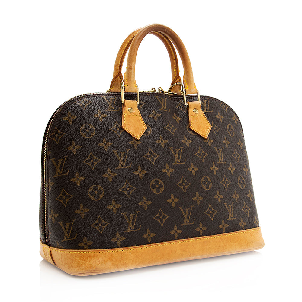 Louis Vuitton Vintage Monogram Canvas Alma PM Satchel -  (SHF-20153)