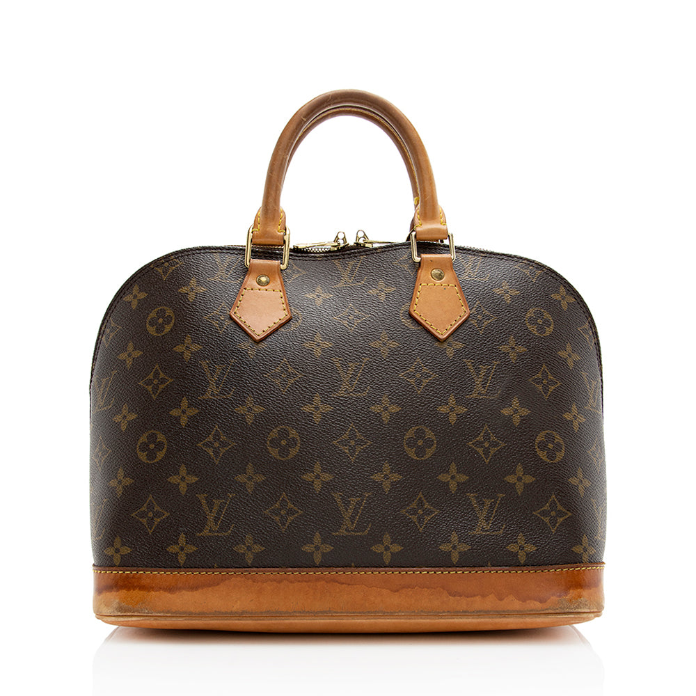 Louis Vuitton Vintage Monogram Canvas Alma PM Satchel (SHF-21417)