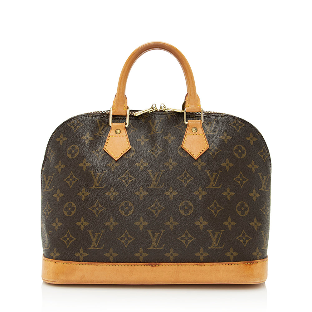 Louis Vuitton Vintage Monogram Canvas Alma PM Satchel (SHF-21739)