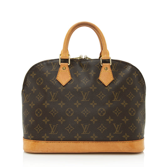 Louis Vuitton Vintage Monogram Canvas Alma PM Satchel (SHF-21739)