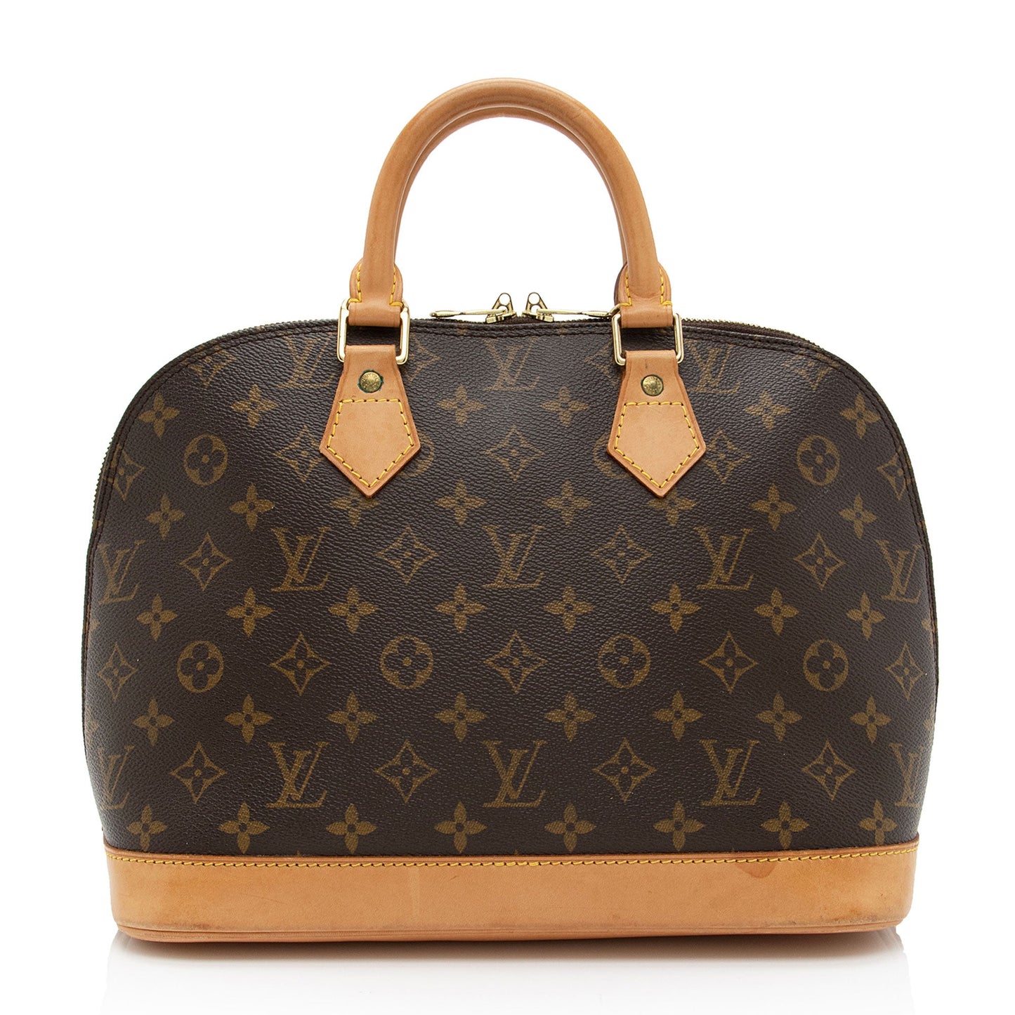Louis Vuitton Vintage Monogram Canvas Alma PM Satchel (SHF-OnswEh)