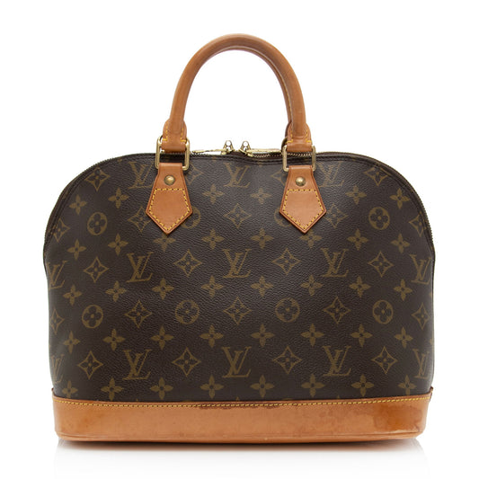 Louis Vuitton Vintage Monogram Canvas Alma PM Satchel (SHF-C21L7o)