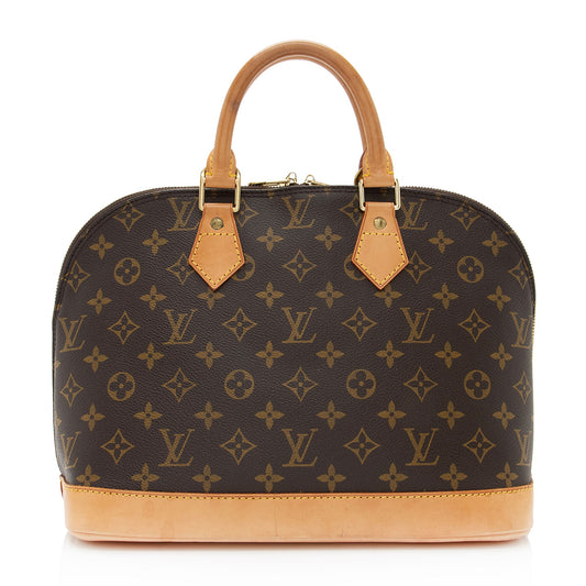 Louis Vuitton Vintage Monogram Canvas Alma PM Satchel (SHF-FlRNpk)