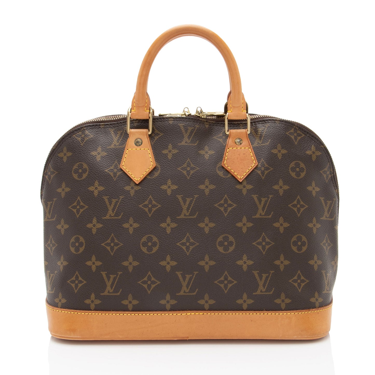 Louis Vuitton Vintage Monogram Canvas Alma PM Satchel (SHF-1flhkd)