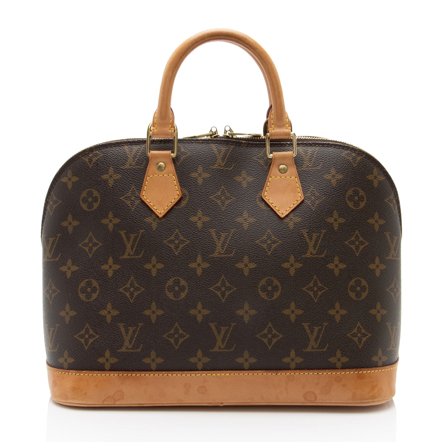 Louis Vuitton Vintage Monogram Canvas Alma PM Satchel (SHF-25edE1)