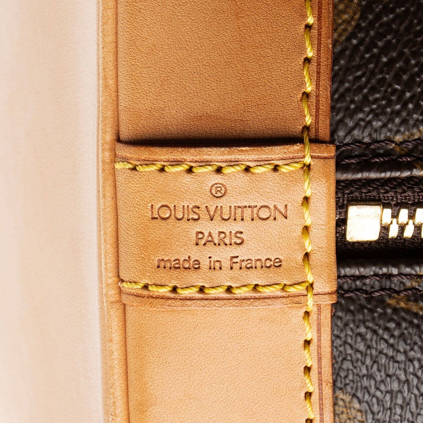 Louis Vuitton Vintage Monogram Canvas Alma PM Satchel (SHF-25edE1)