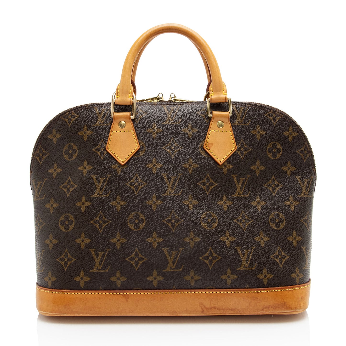 Louis Vuitton Vintage Monogram Canvas Alma PM Satchel (SHF-U8Ixq0)