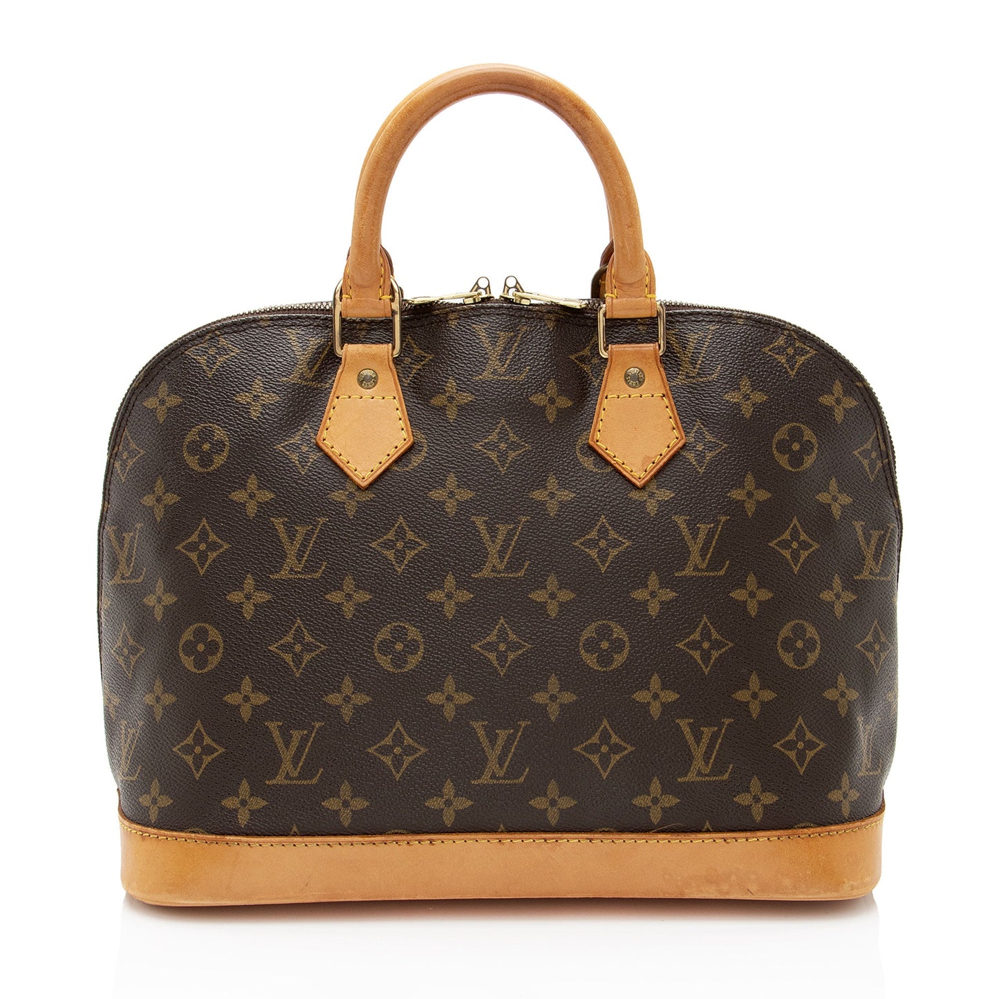 Louis Vuitton Vintage Monogram Canvas Alma PM Satchel (SHF-ooFAm7)