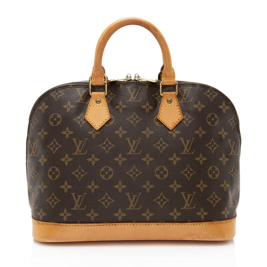 Louis Vuitton Vintage Monogram Canvas Alma PM Satchel (SHF-ooFAm7)