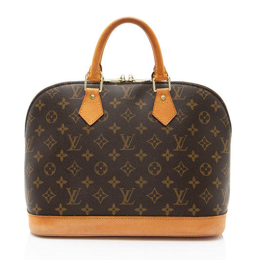 Louis Vuitton Vintage Monogram Canvas Alma PM Satchel (SHF-b9vTTc)