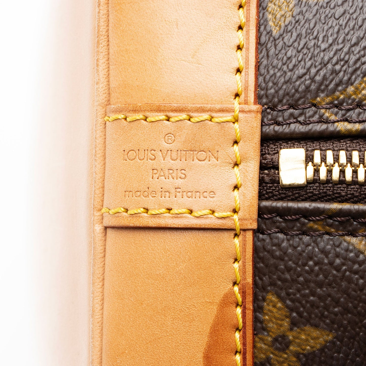 Louis Vuitton Vintage Monogram Canvas Alma PM Satchel