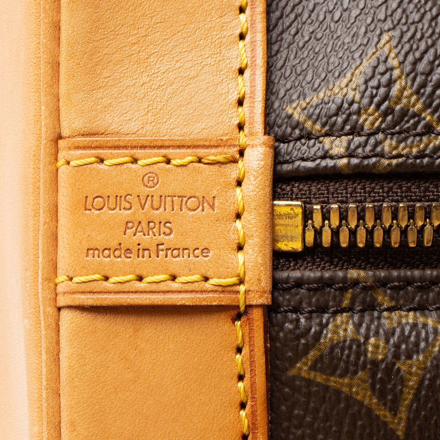 Louis Vuitton Vintage Monogram Canvas Alma PM Satchel