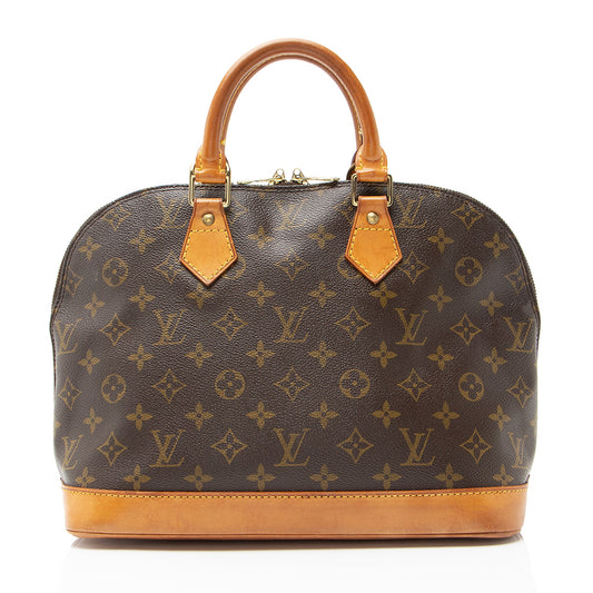 Louis Vuitton Vintage Monogram Canvas Alma PM Satchel