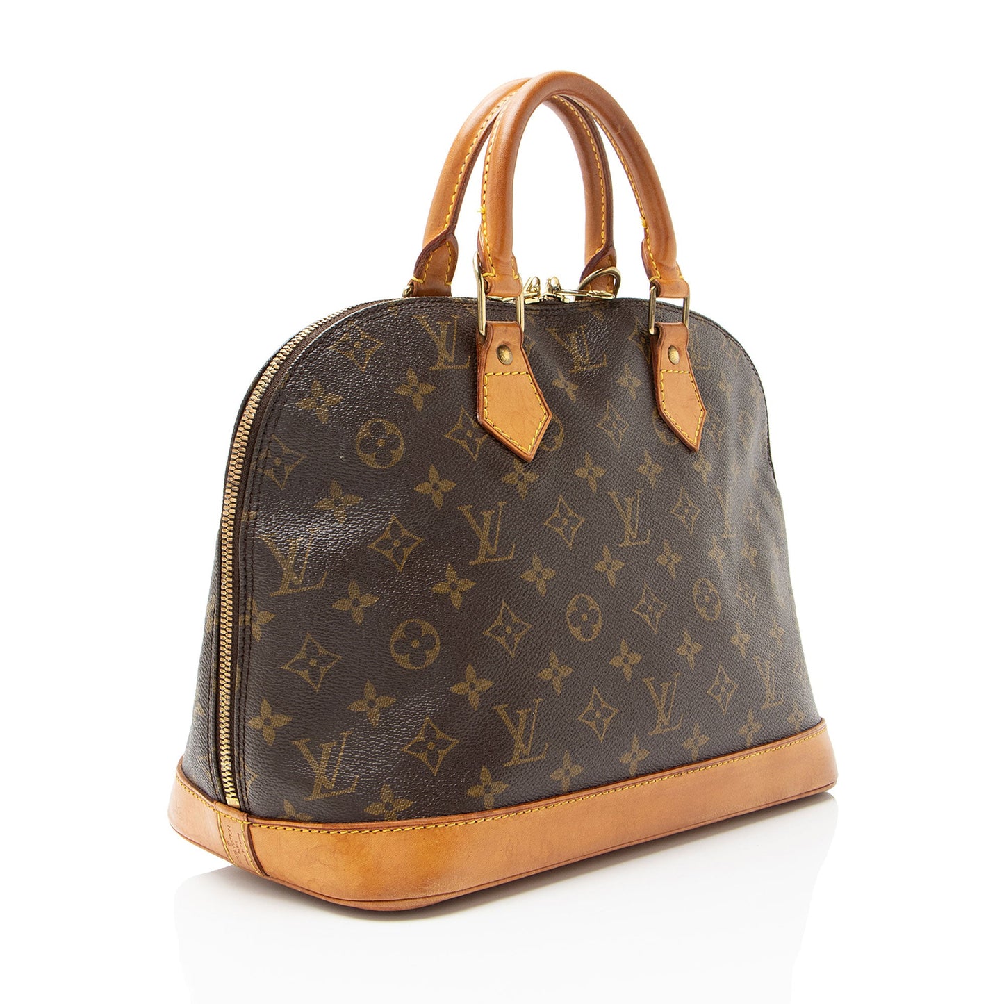 Louis Vuitton Vintage Monogram Canvas Alma PM Satchel