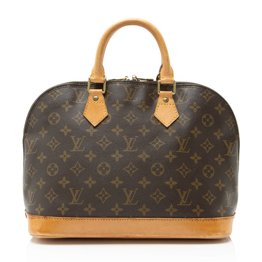 Louis Vuitton Vintage Monogram Canvas Alma PM Satchel