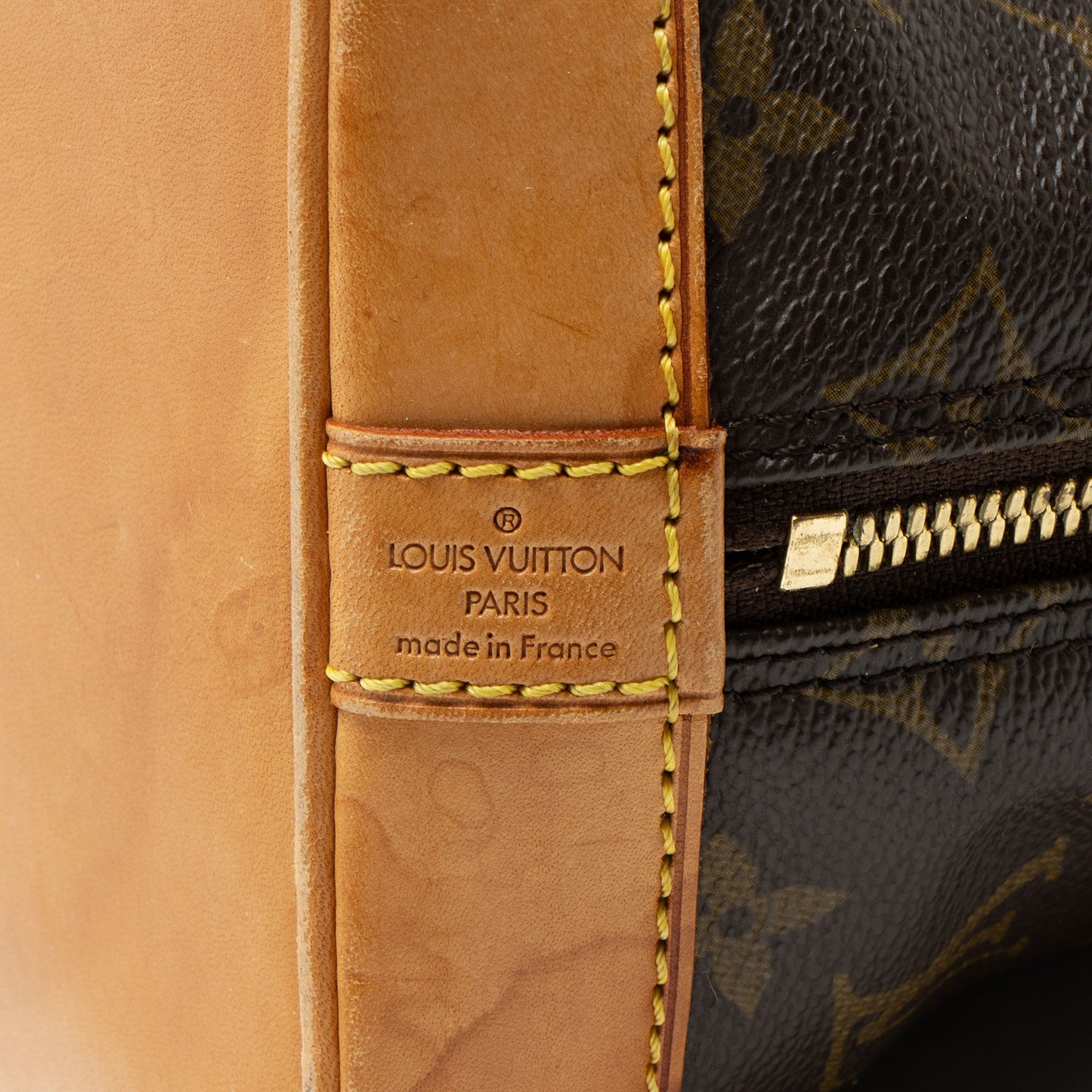 Louis Vuitton Vintage Monogram Canvas Alma PM Satchel