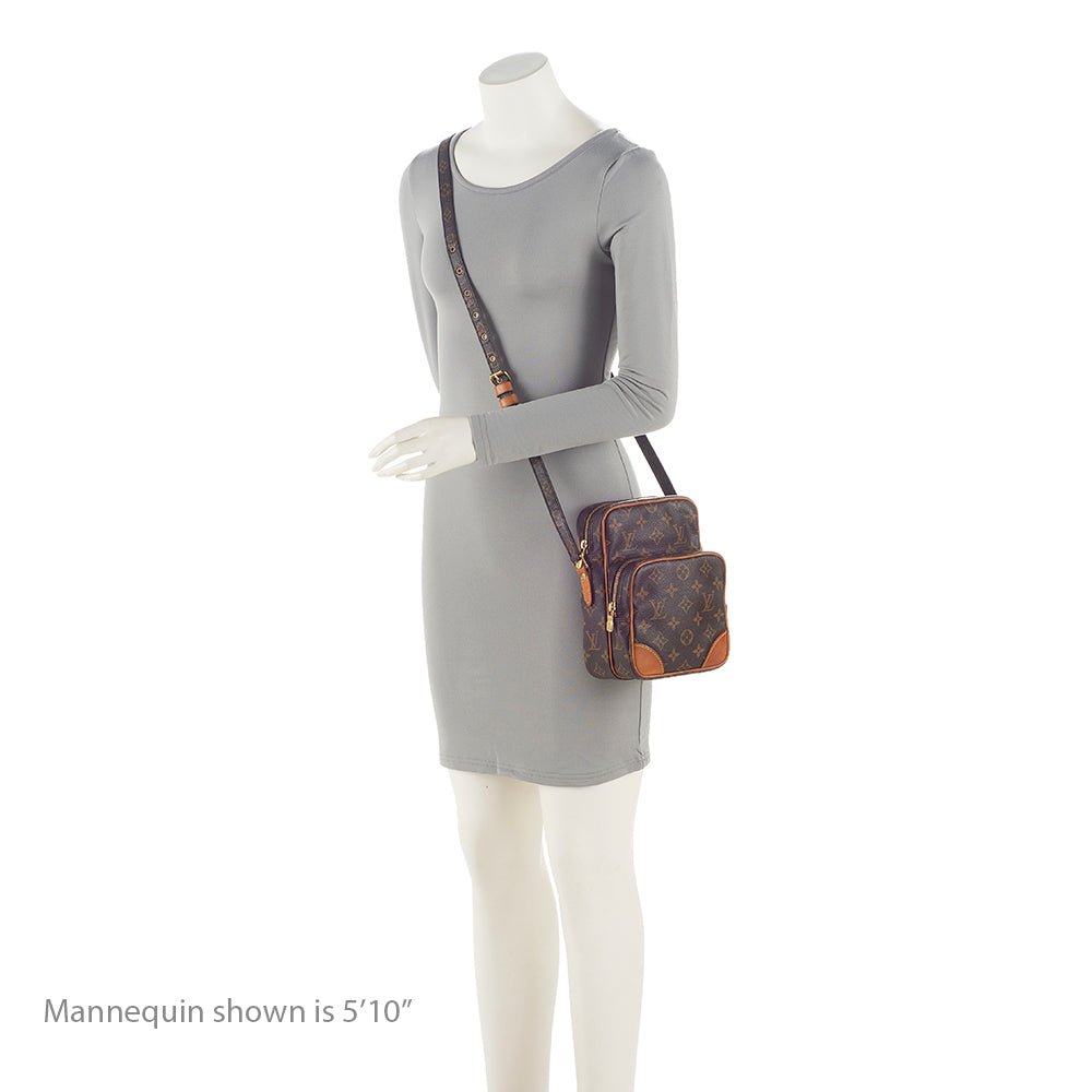 Louis Vuitton Vintage Monogram Canvas Amazone Shoulder Bag (SHF-21722)