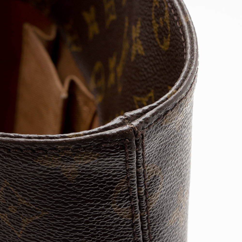 Louis Vuitton Vintage Monogram Canvas Cabas Alto Tote (SHF-15670)