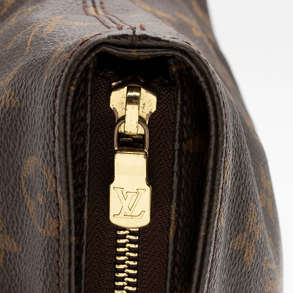Louis Vuitton Vintage Monogram Canvas Cabas Mezzo Tote (SHF-15952)