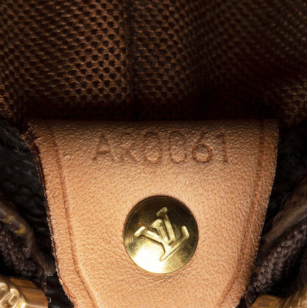 Louis Vuitton Vintage Monogram Canvas Cabas Mezzo Tote (SHF-21400)