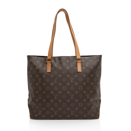Louis Vuitton Vintage Monogram Canvas Cabas Mezzo Tote (SHF-Ajxqry)
