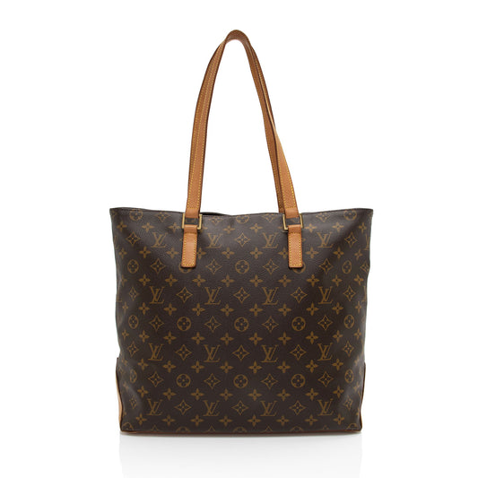 Louis Vuitton Vintage Monogram Canvas Cabas Mezzo Tote (SHF-wC2TEX)
