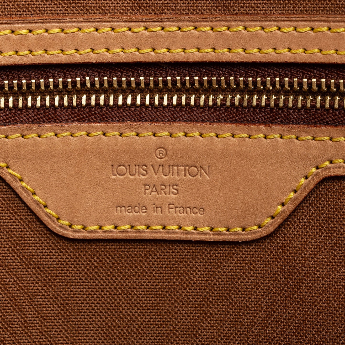 Louis Vuitton Vintage Monogram Canvas Cabas Mezzo Tote (SHF-wC2TEX)