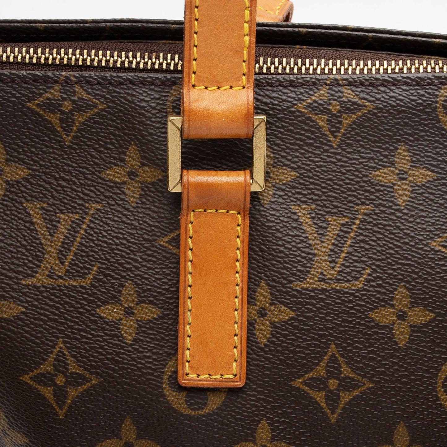 Louis Vuitton Vintage Monogram Canvas Cabas Mezzo Tote (SHF-gWgXjG)