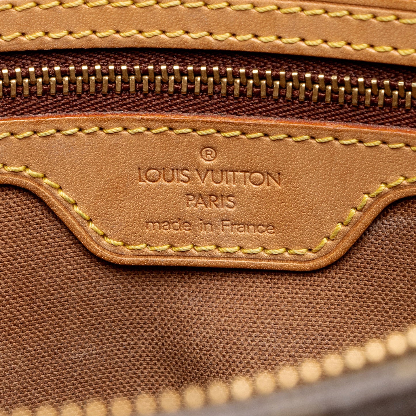 Louis Vuitton Vintage Monogram Canvas Cabas Piano Tote (SHF-zXSdKR)
