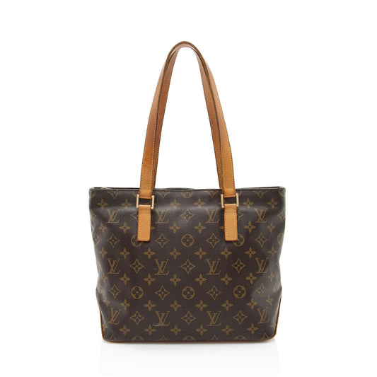 Louis Vuitton Vintage Monogram Canvas Cabas Piano Tote (SHF-AkiAZJ)