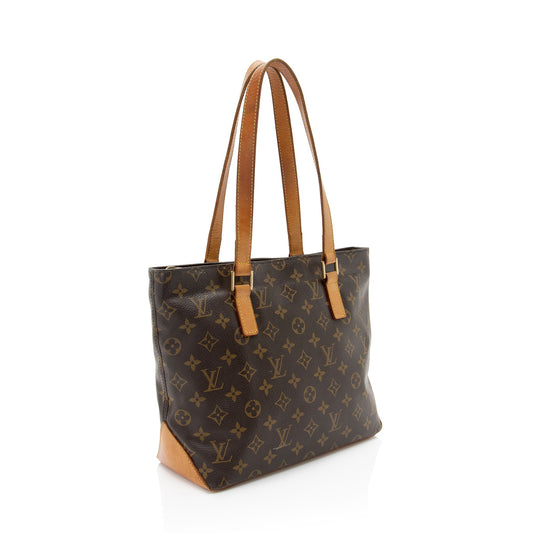 Louis Vuitton Vintage Monogram Canvas Cabas Piano Tote (SHF-AkiAZJ)