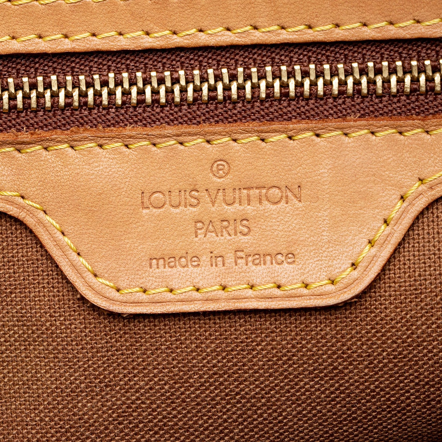 Louis Vuitton Vintage Monogram Canvas Cabas Piano (SHF-22888)